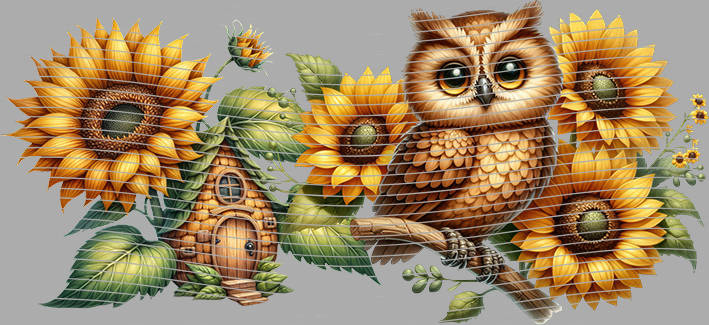 16oz Sunflower Girl-SU-44